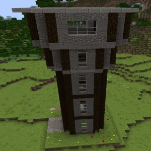 Turm seitlich